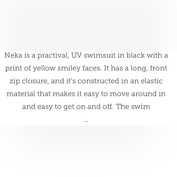 Molo Kids Swim One Piece - Black and Yellow Smiley euro 62/68 - Picture 3 of 6